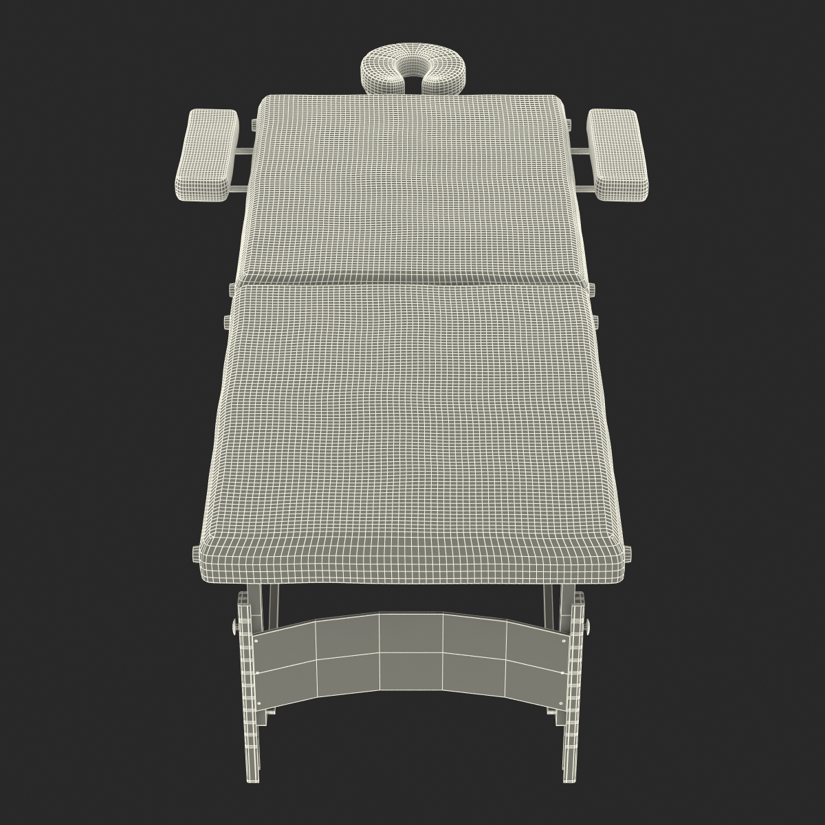 3D Massage Table model