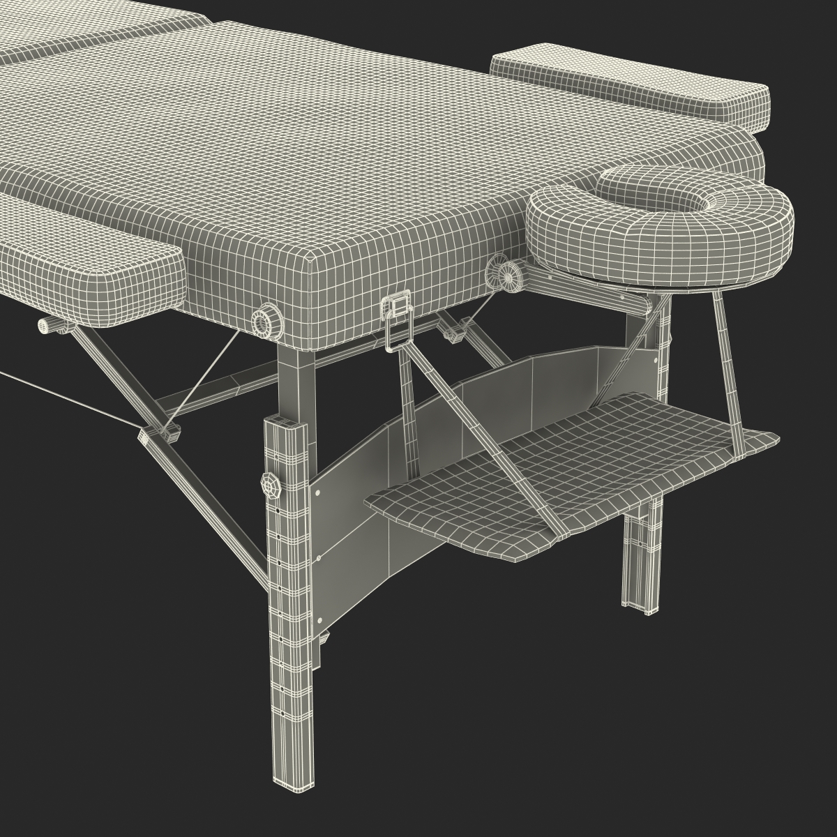 3D Massage Table model