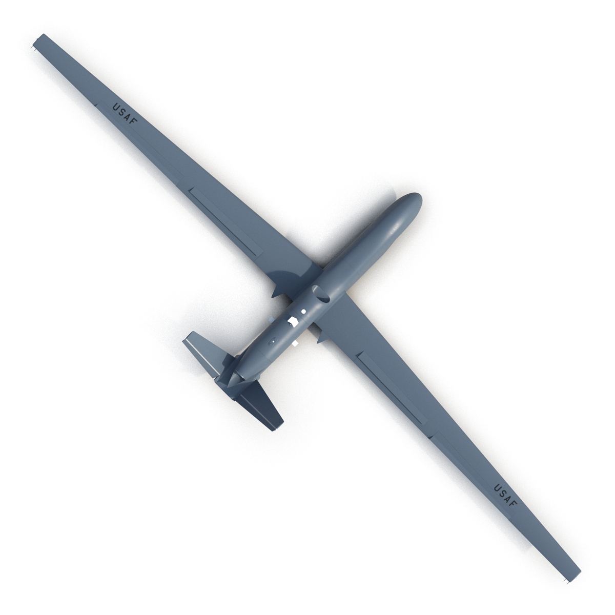 3D model RQ 4 Global Hawk UAV