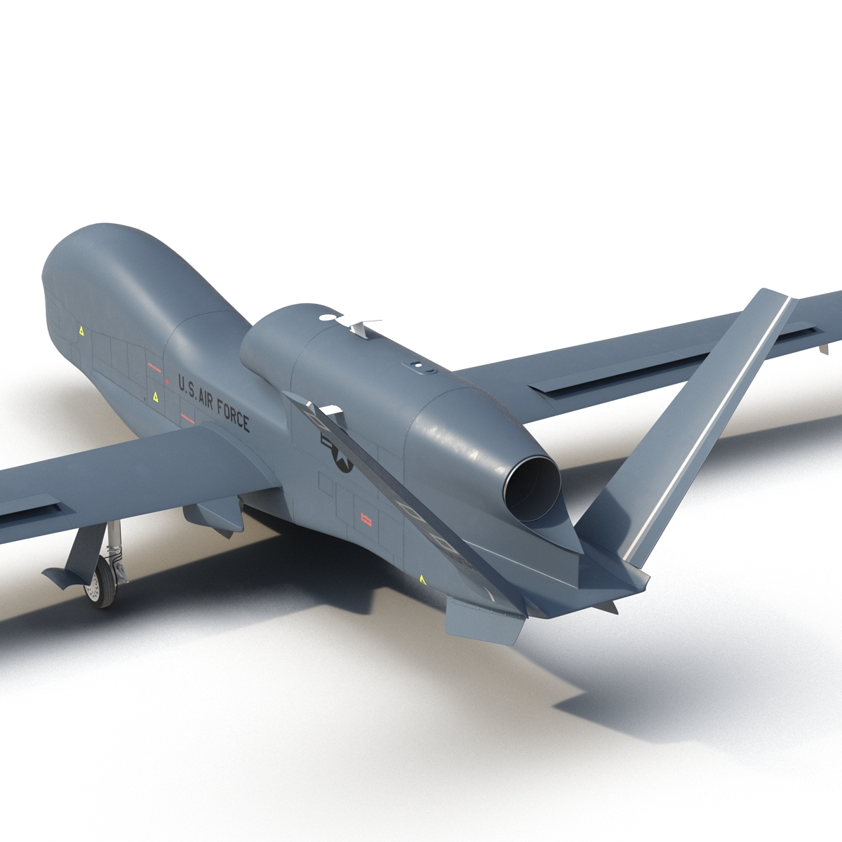 3D model RQ 4 Global Hawk UAV