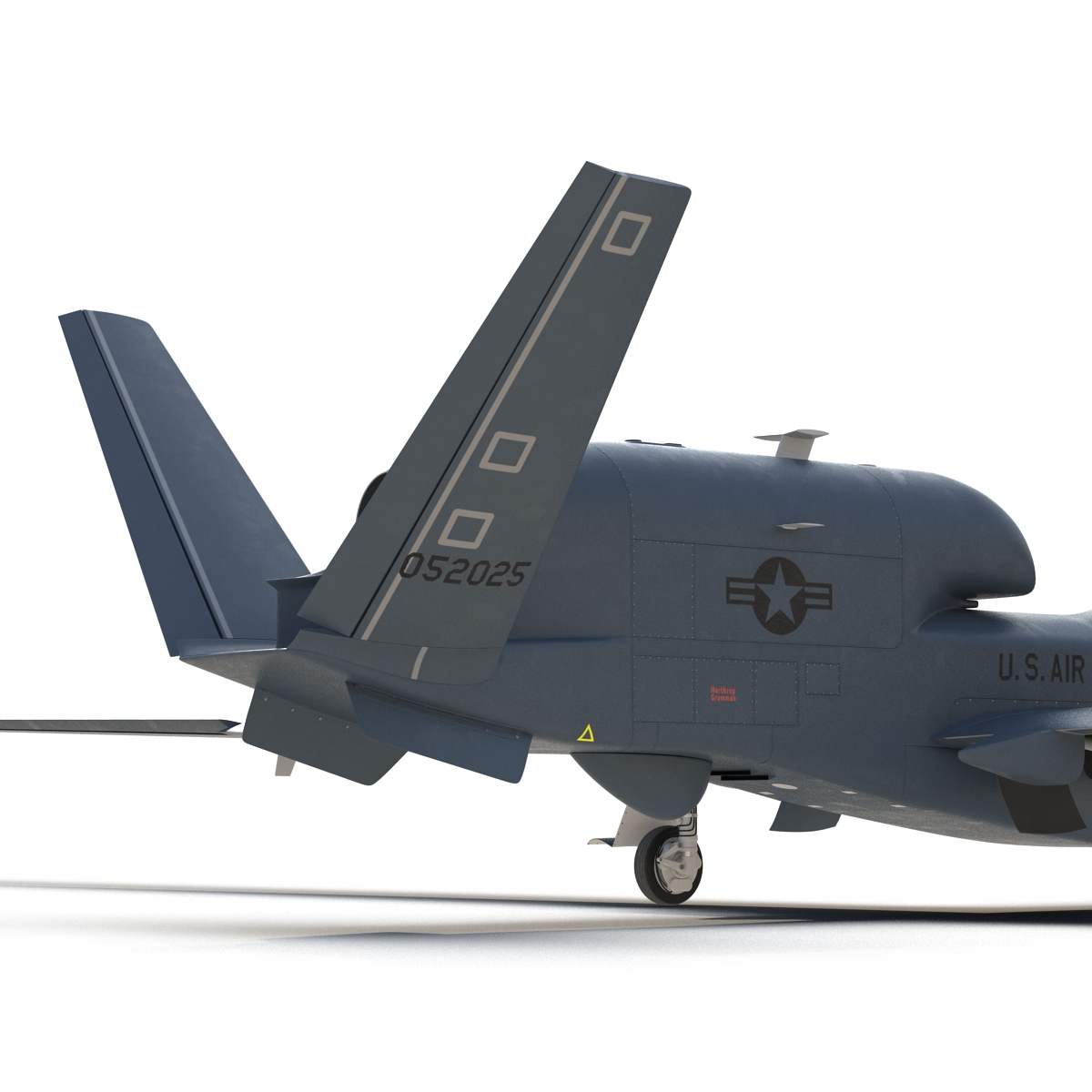 3D model RQ 4 Global Hawk UAV