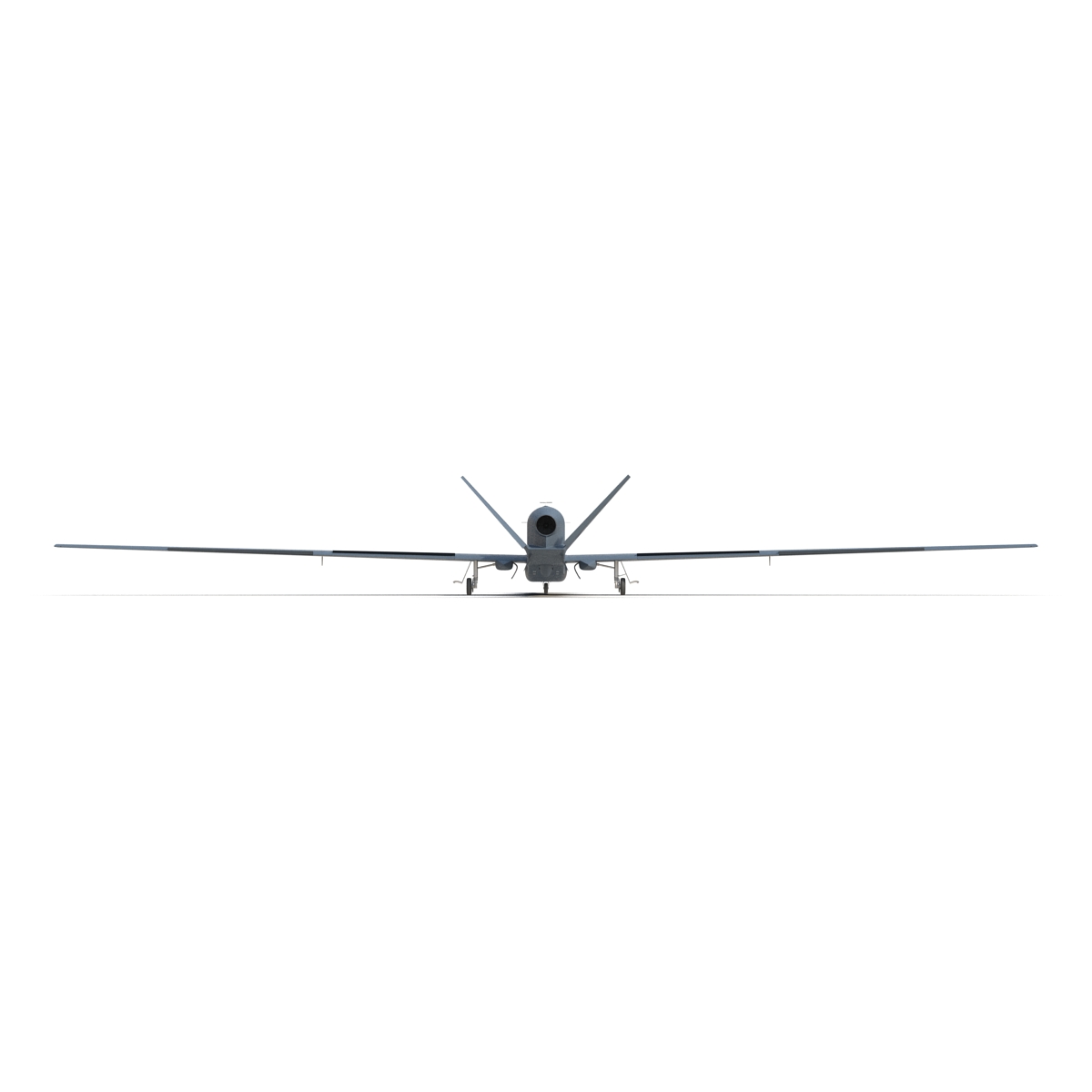 RQ 4 Global Hawk UAV Rigged 3D