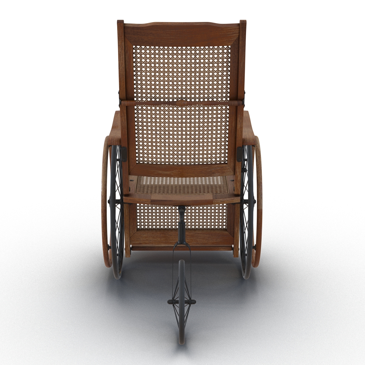 3D Vintage Wheelchair model