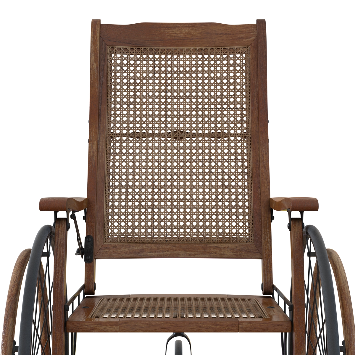 3D Vintage Wheelchair model