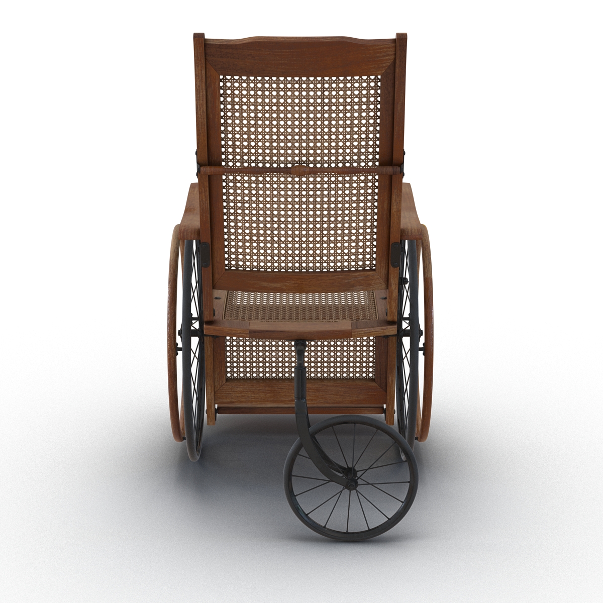 3D model Vintage Wheelchair Rigged