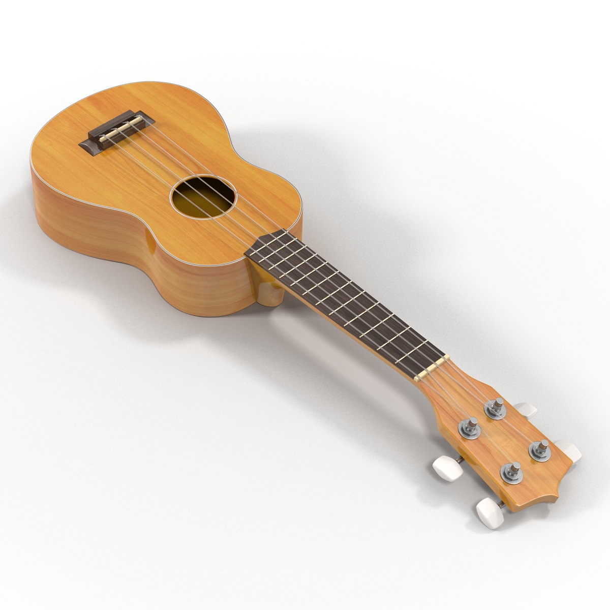 Ukulele 3D model