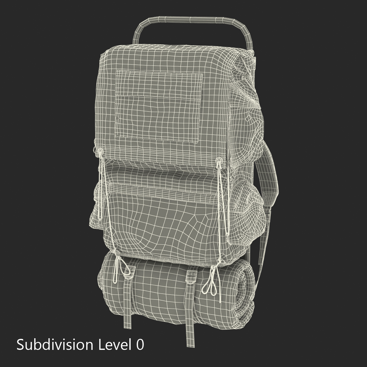 3D Camping Backpack