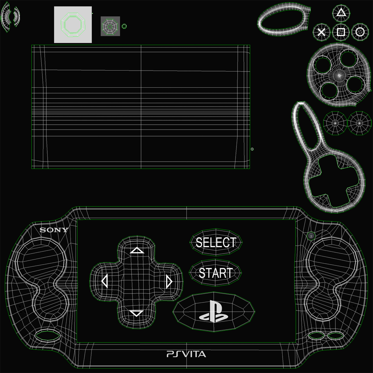 3D Sony PlayStation Vita