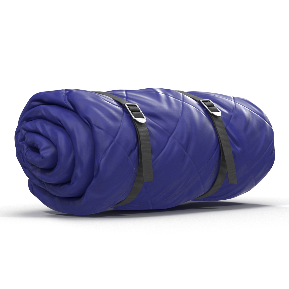 Folded Blue Sleeping Bag 3D model