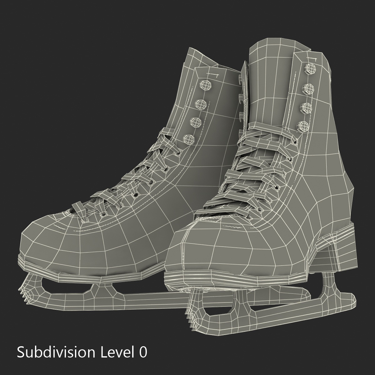 3D model Ice Skates