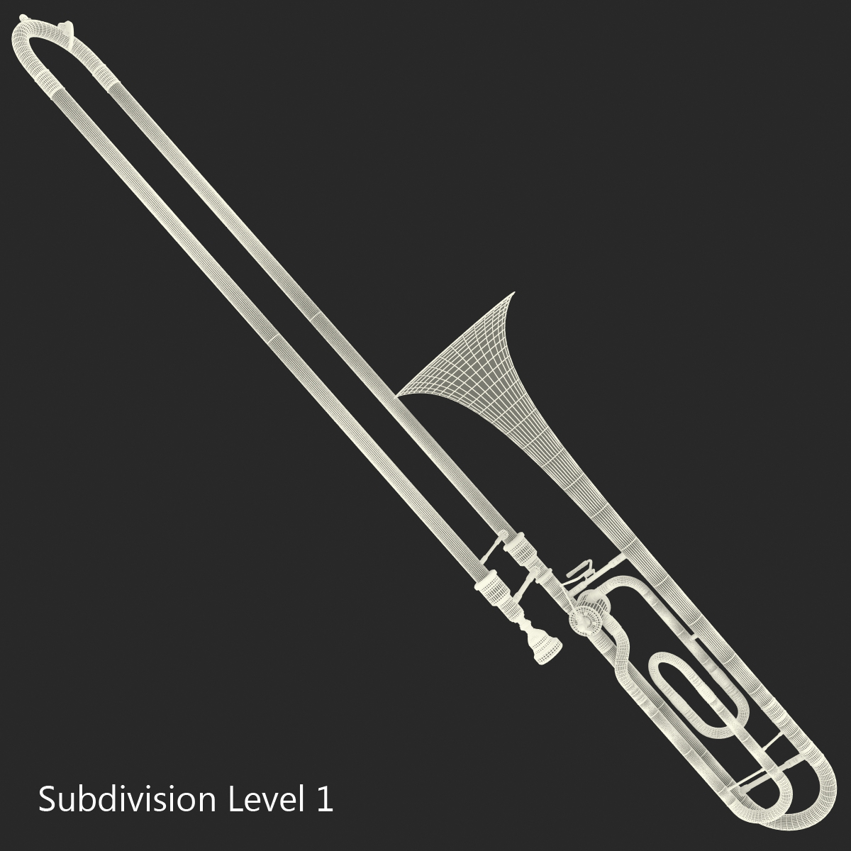 3D model Trombone