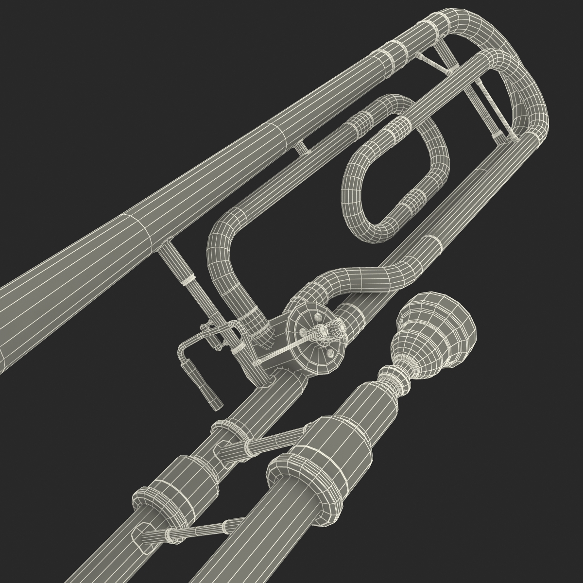 3D model Trombone