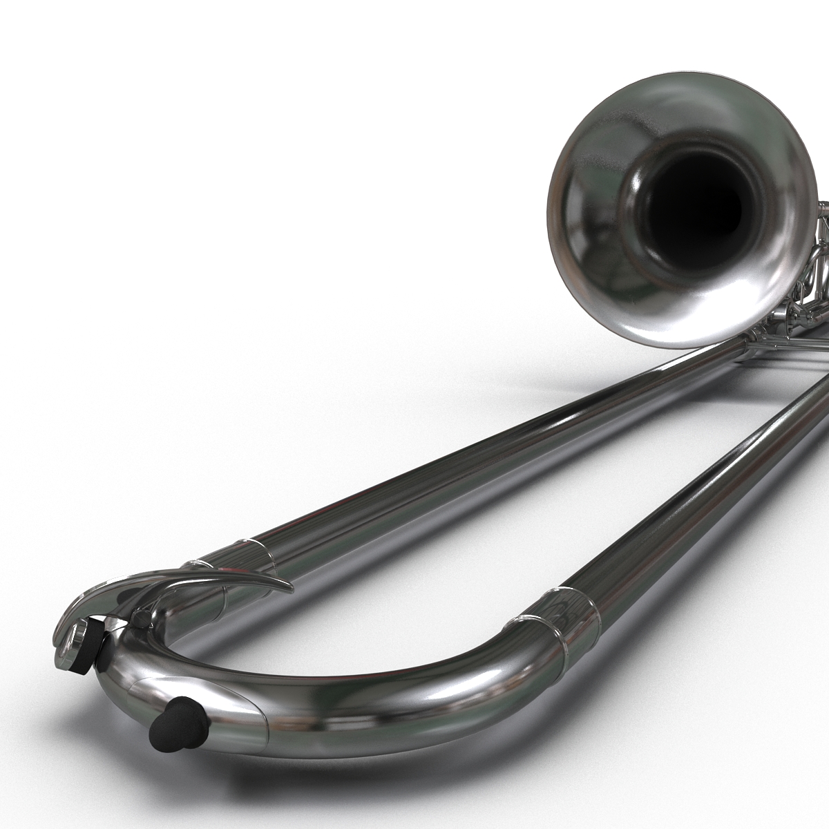 3D model Trombone Silver