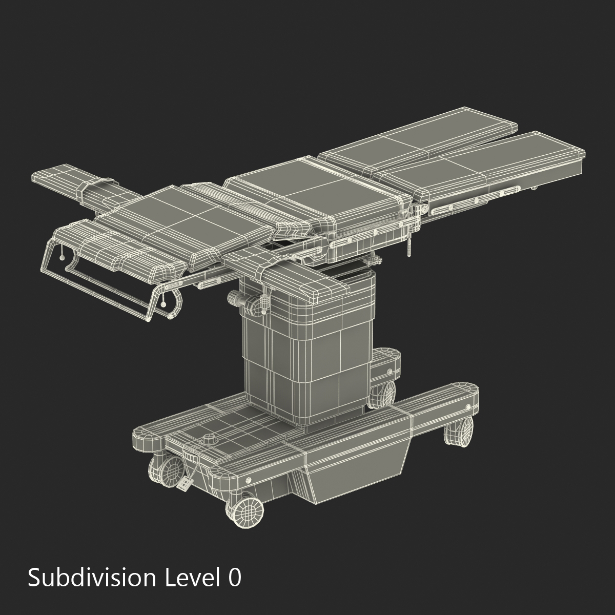 Universal Operating Table OPT 3D model