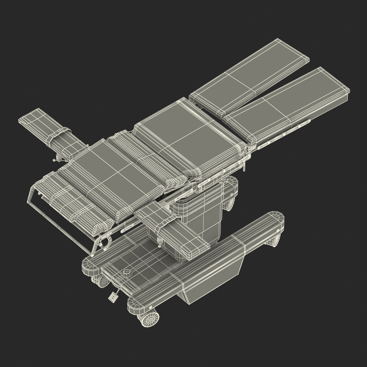 Universal Operating Table OPT 3D model