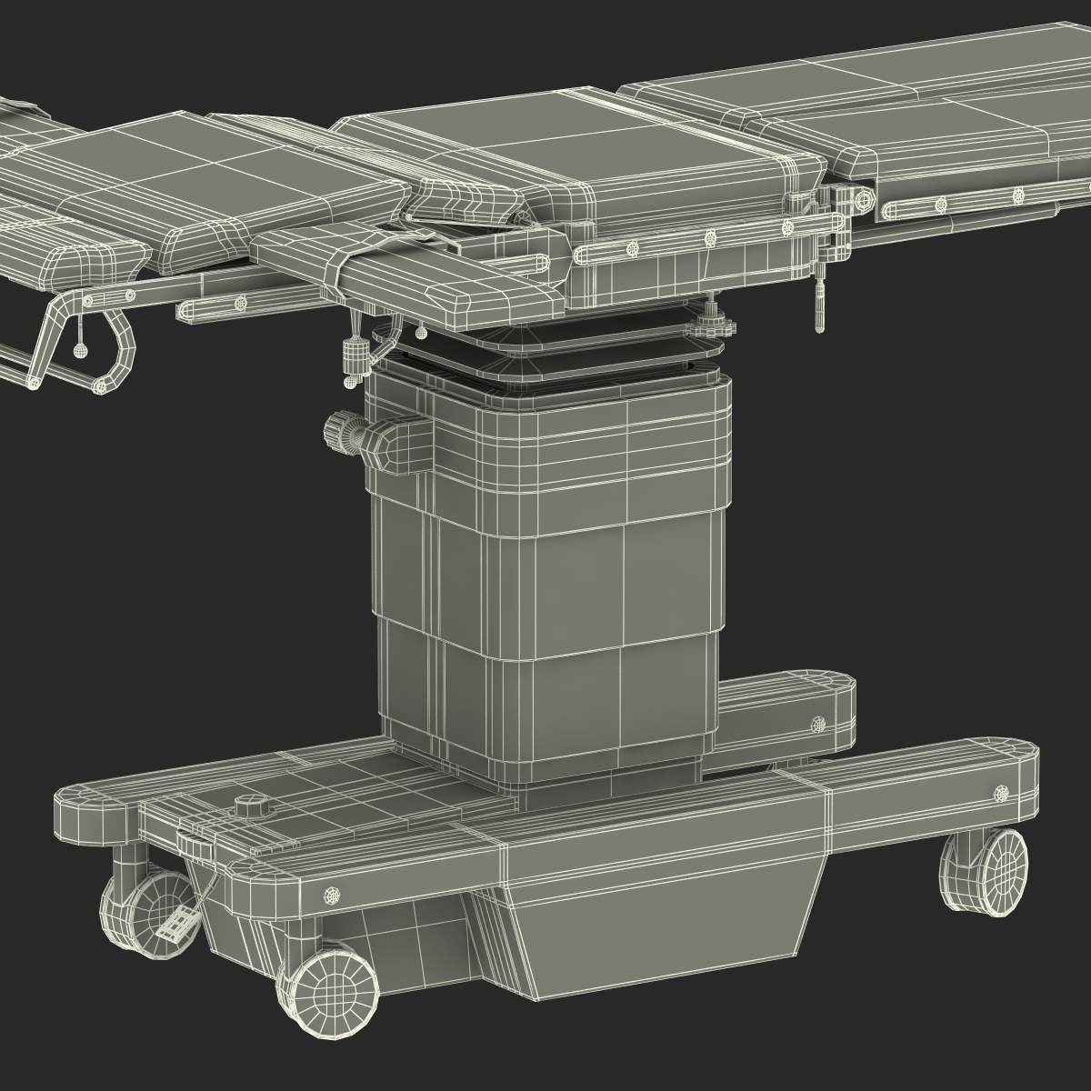 Universal Operating Table OPT 3D model