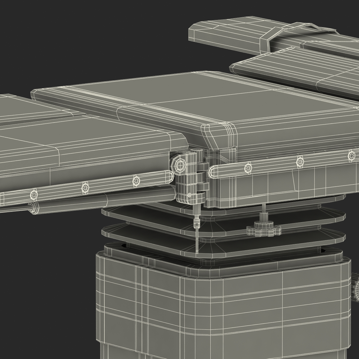 Universal Operating Table OPT 3D model