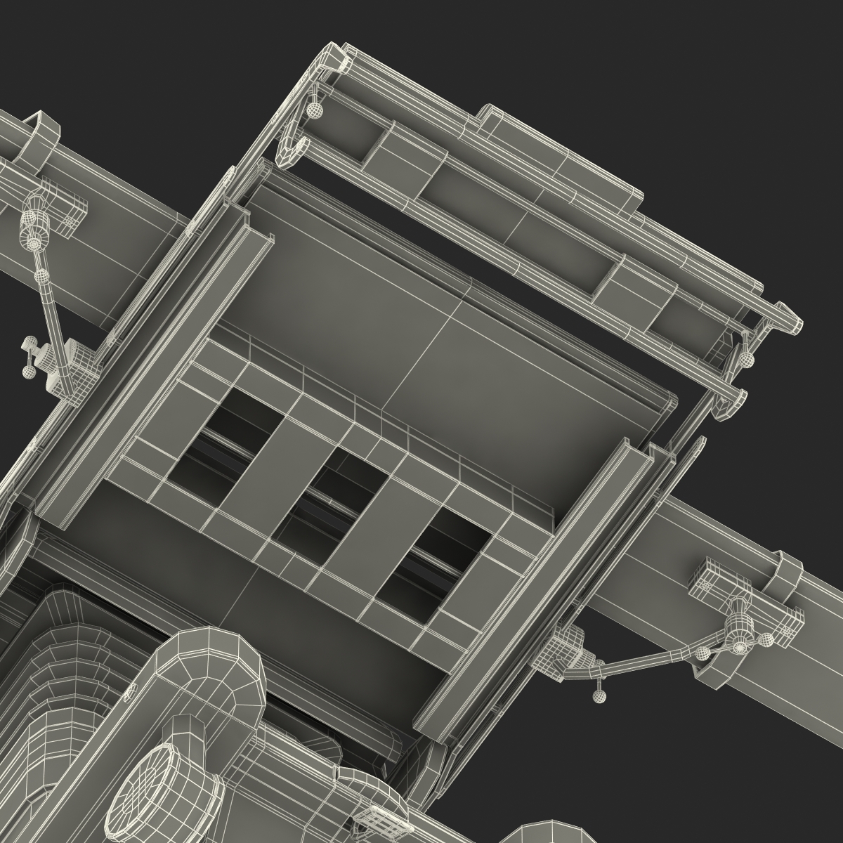 Universal Operating Table OPT 3D model