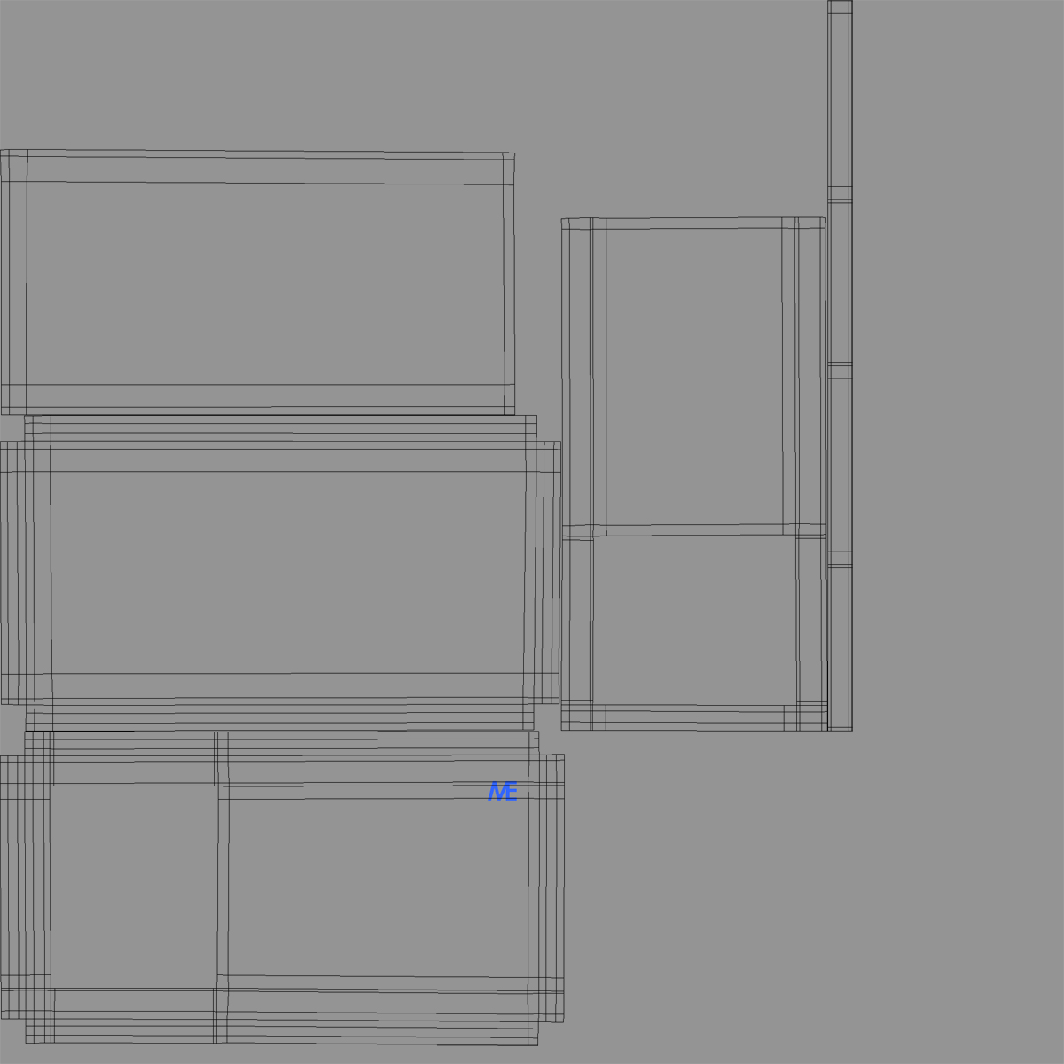 3D Exam Table Generic model