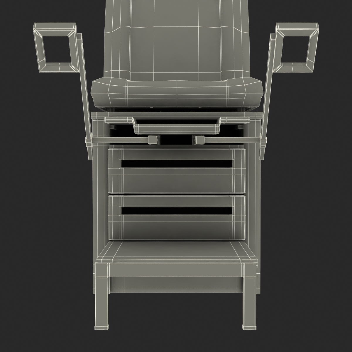 3D Exam Table Generic model