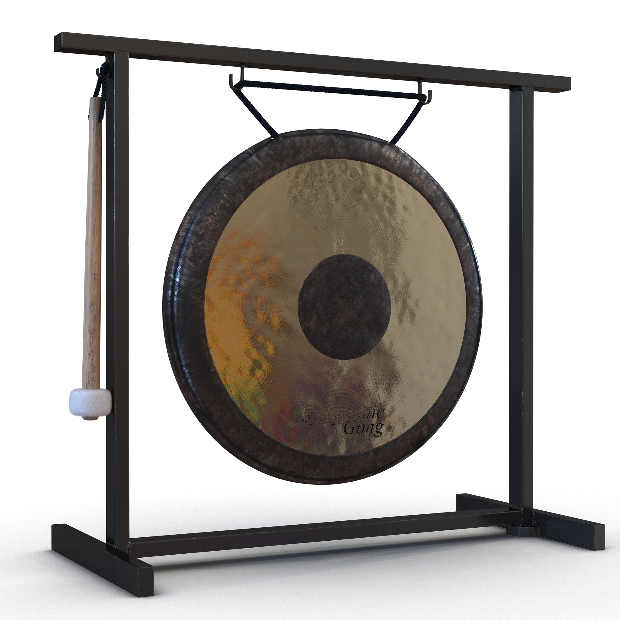 3D model Old Gong