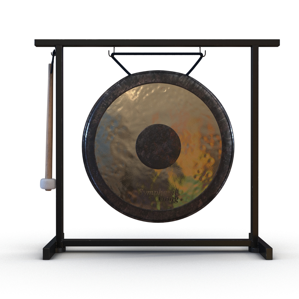 3D model Old Gong