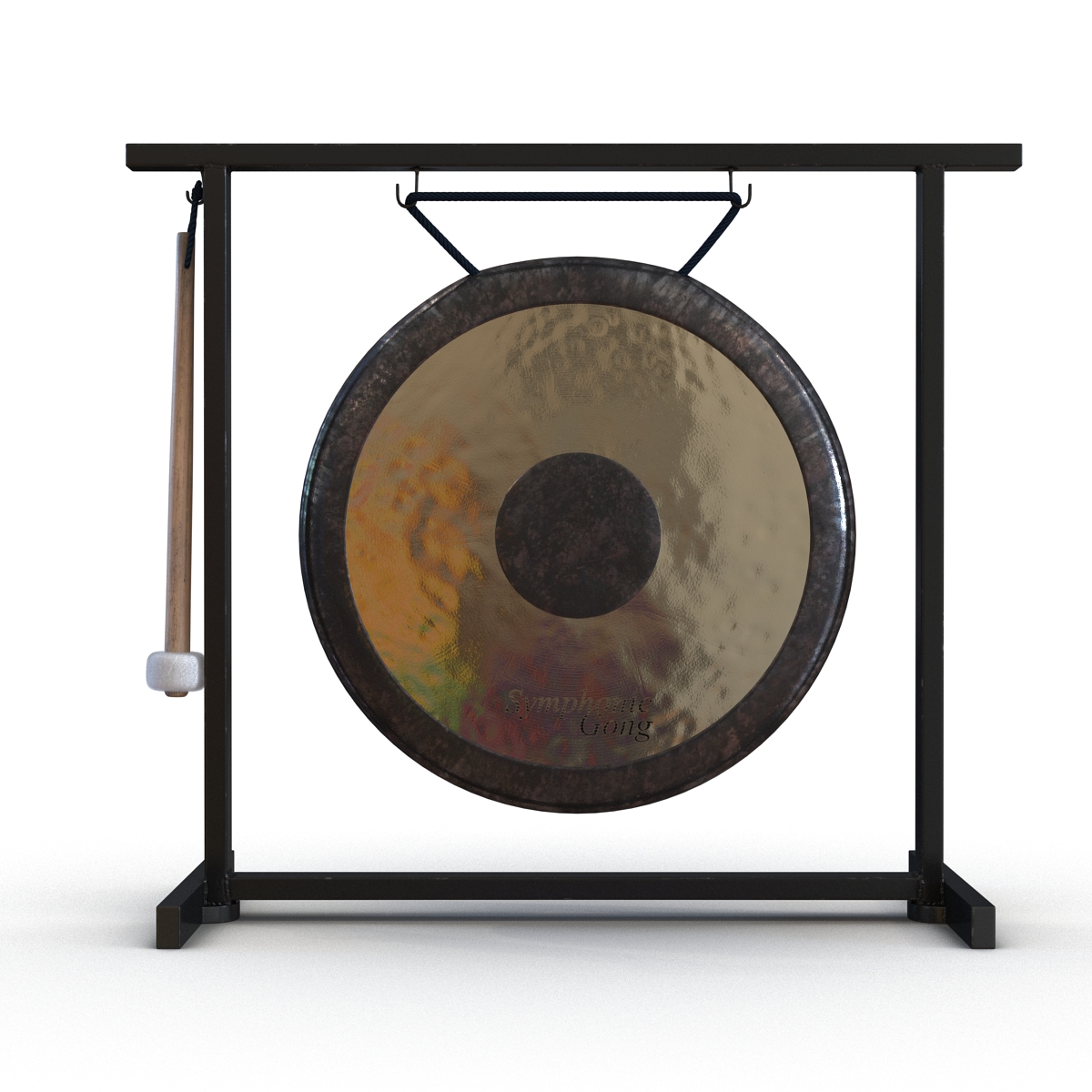 3D model Old Gong