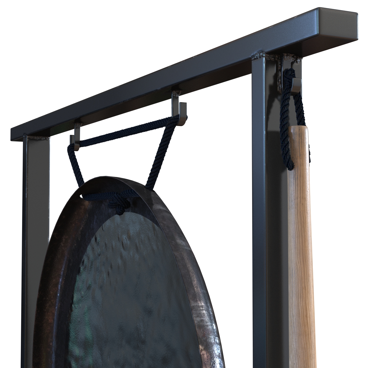 3D model Old Gong