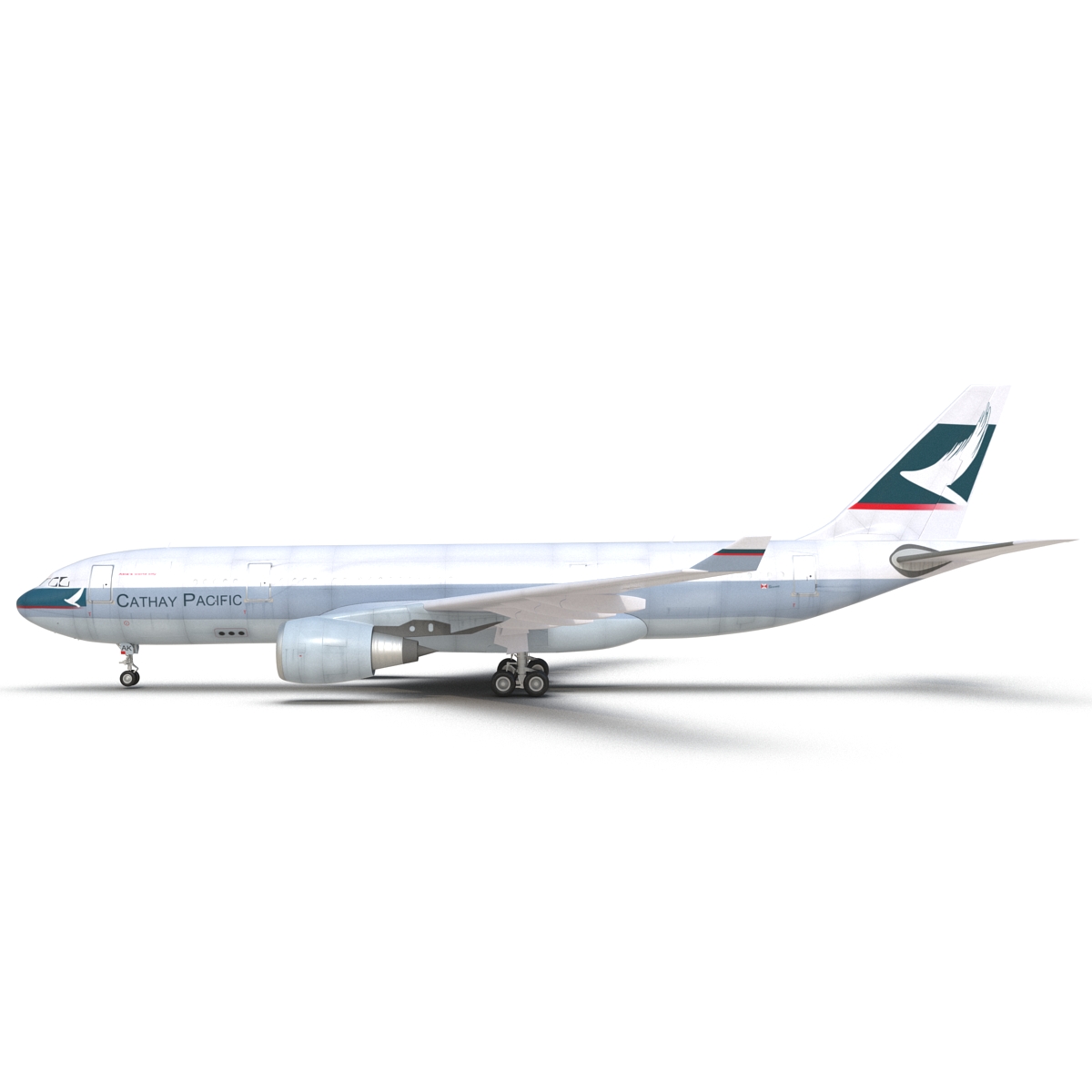 3D model Airbus A330 P2F Cathay Pacific