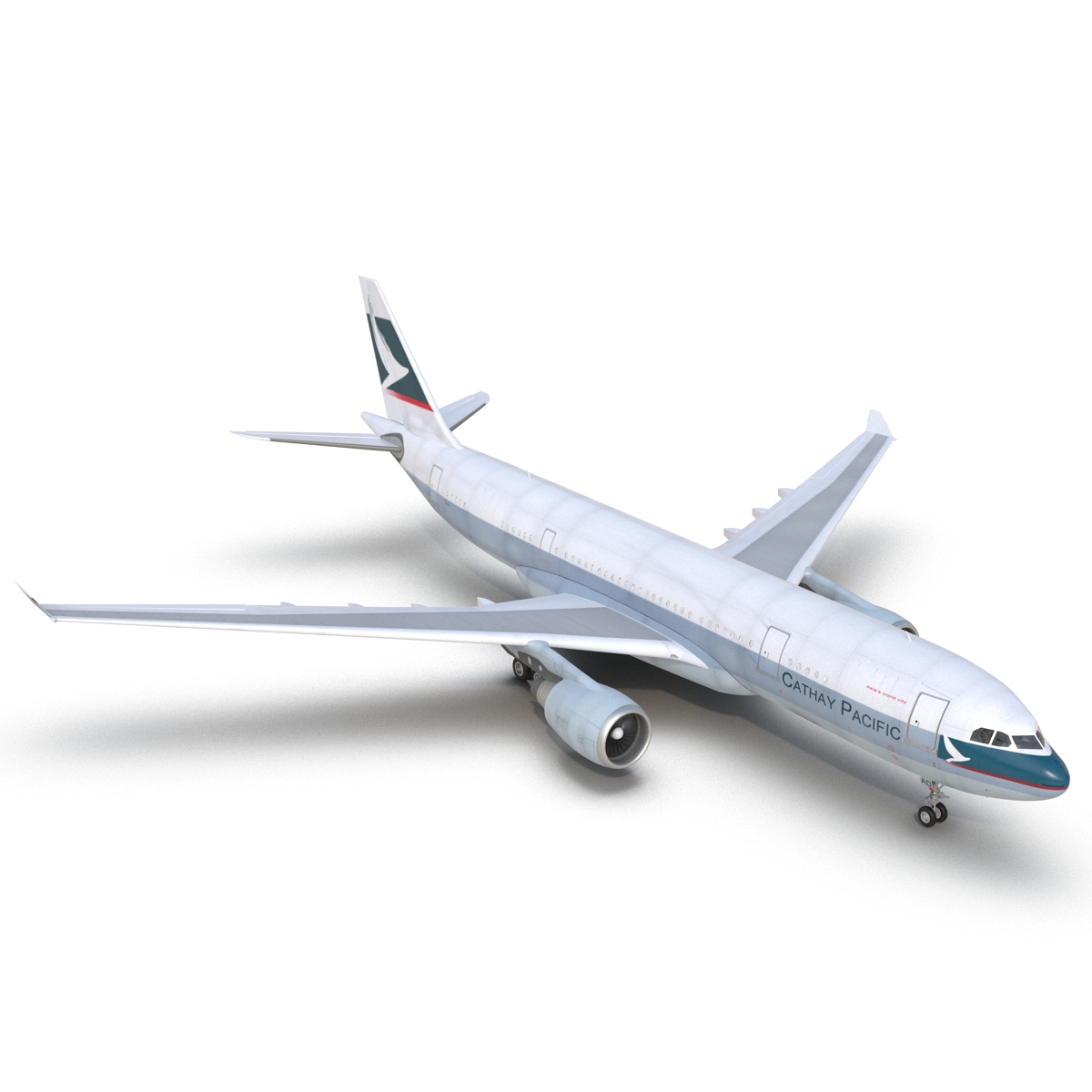 3D model Airbus A330 P2F Cathay Pacific