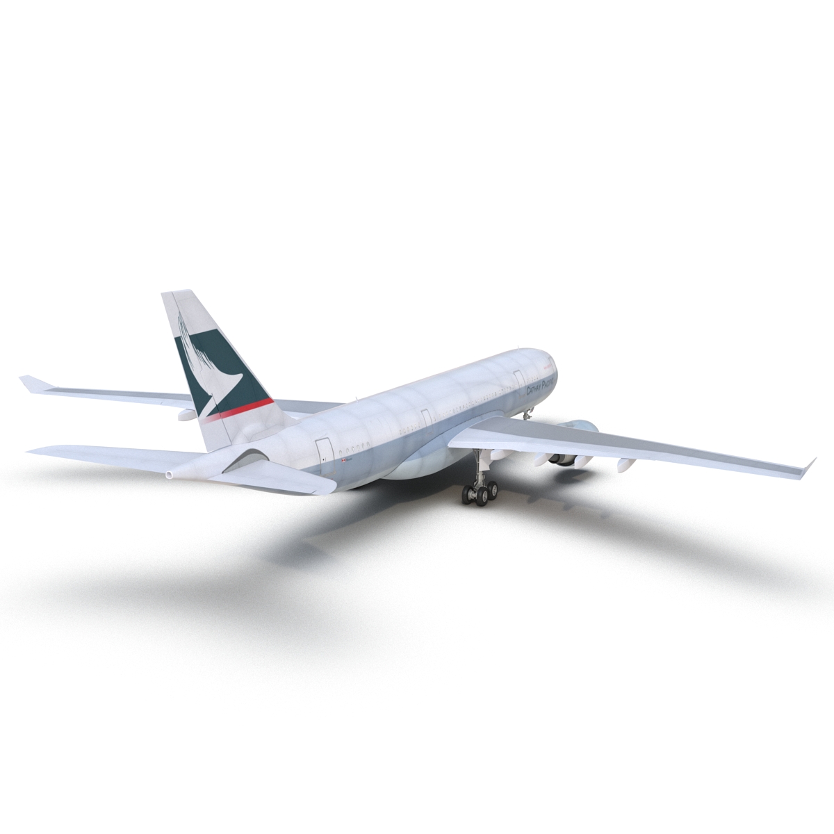 3D model Airbus A330 P2F Cathay Pacific