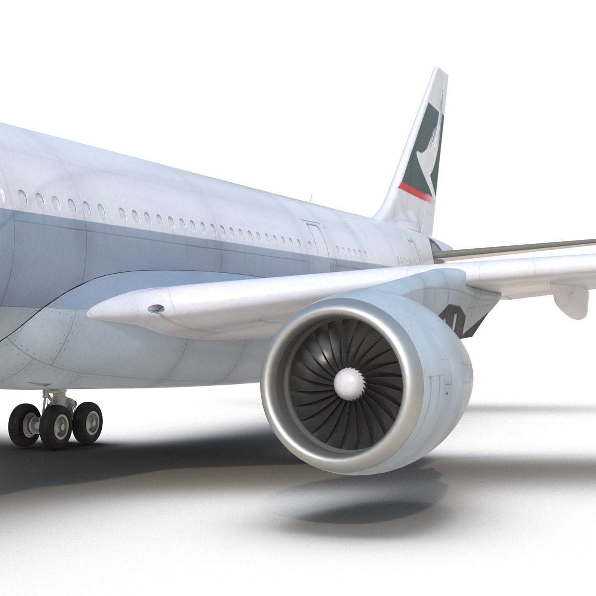 3D model Airbus A330 P2F Cathay Pacific