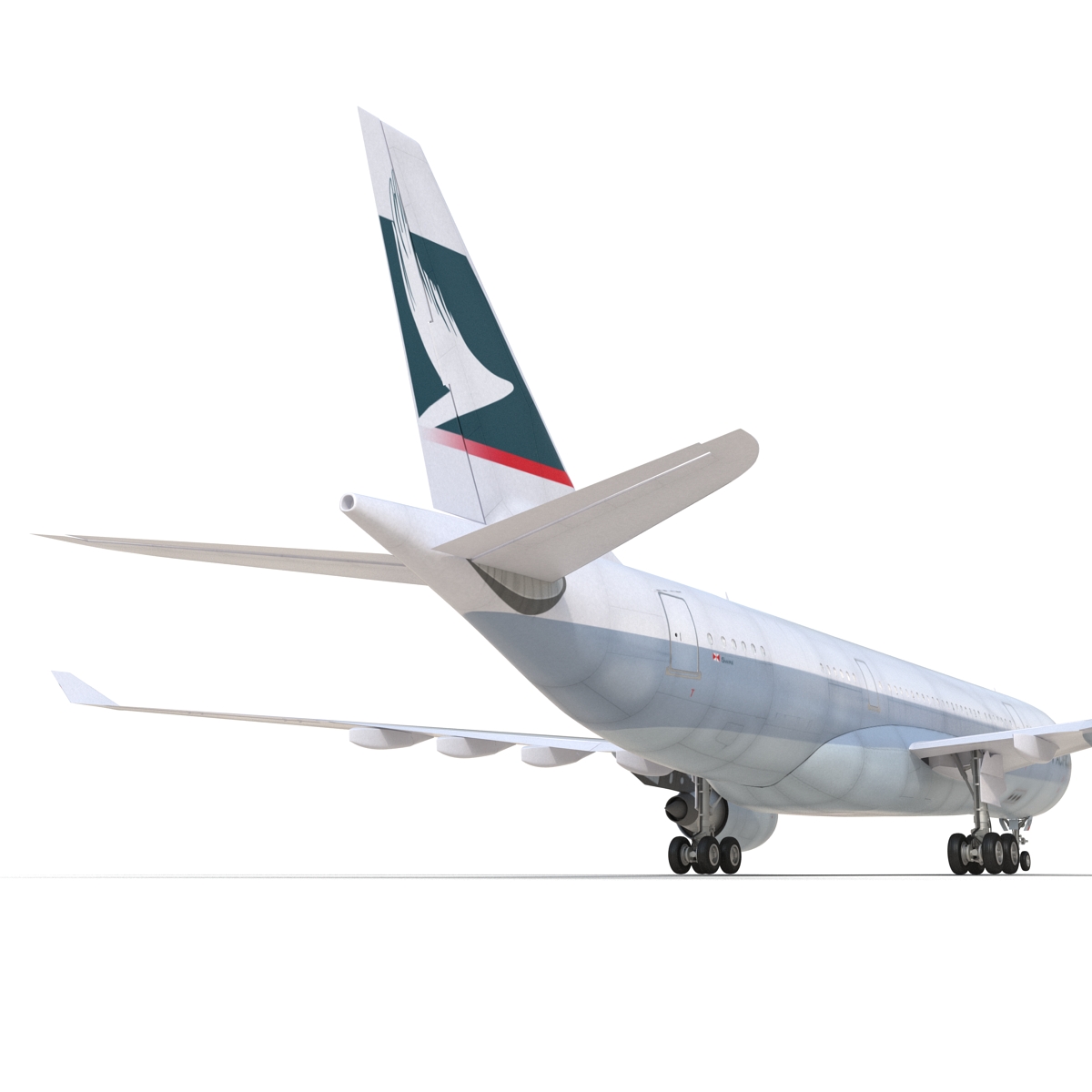 3D model Airbus A330 P2F Cathay Pacific