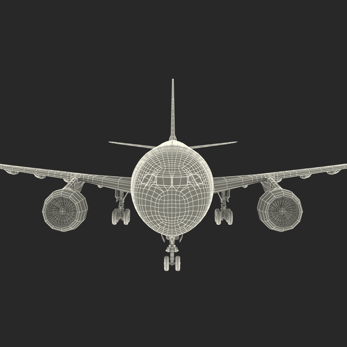 3D model Airbus A330 P2F Cathay Pacific