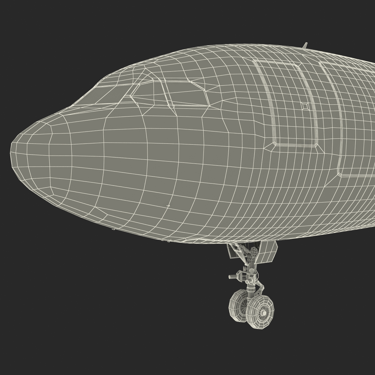 3D model Airbus A330 P2F Cathay Pacific