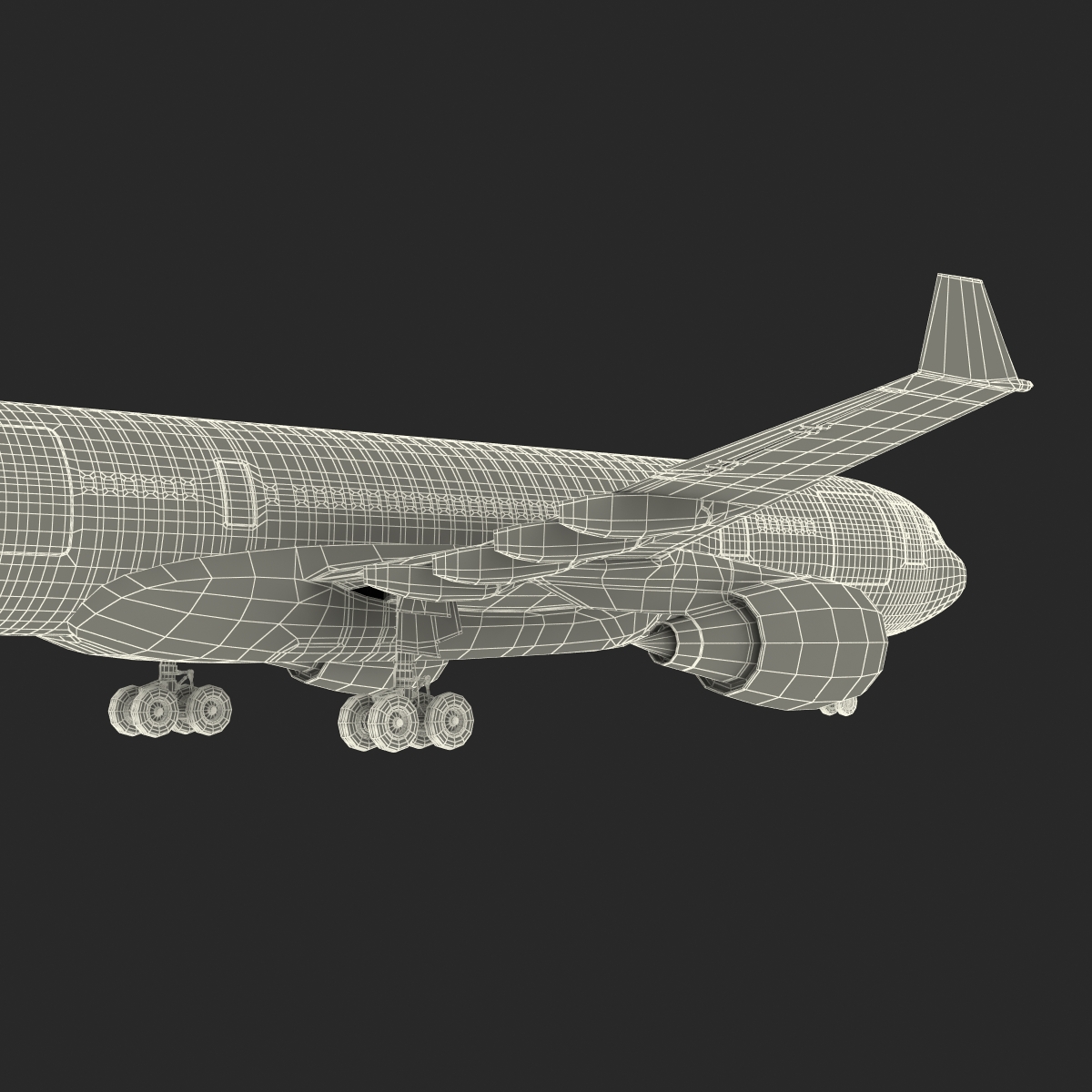 Airbus A330 P2F Cathay Pacific Rigged 3D