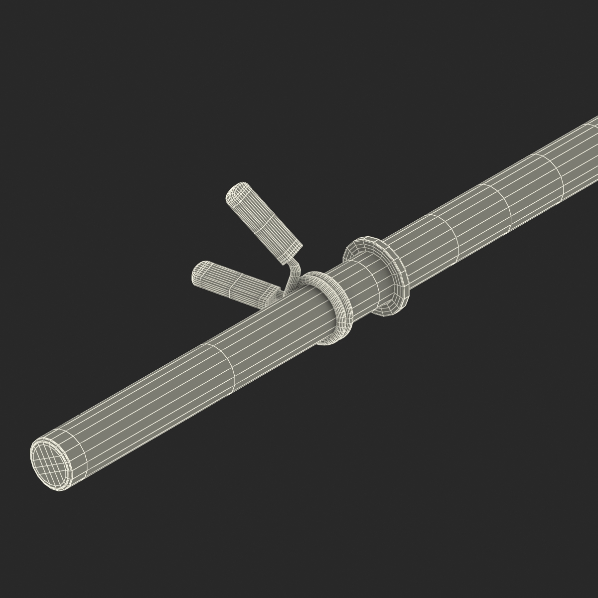 Barbell 3 3D model