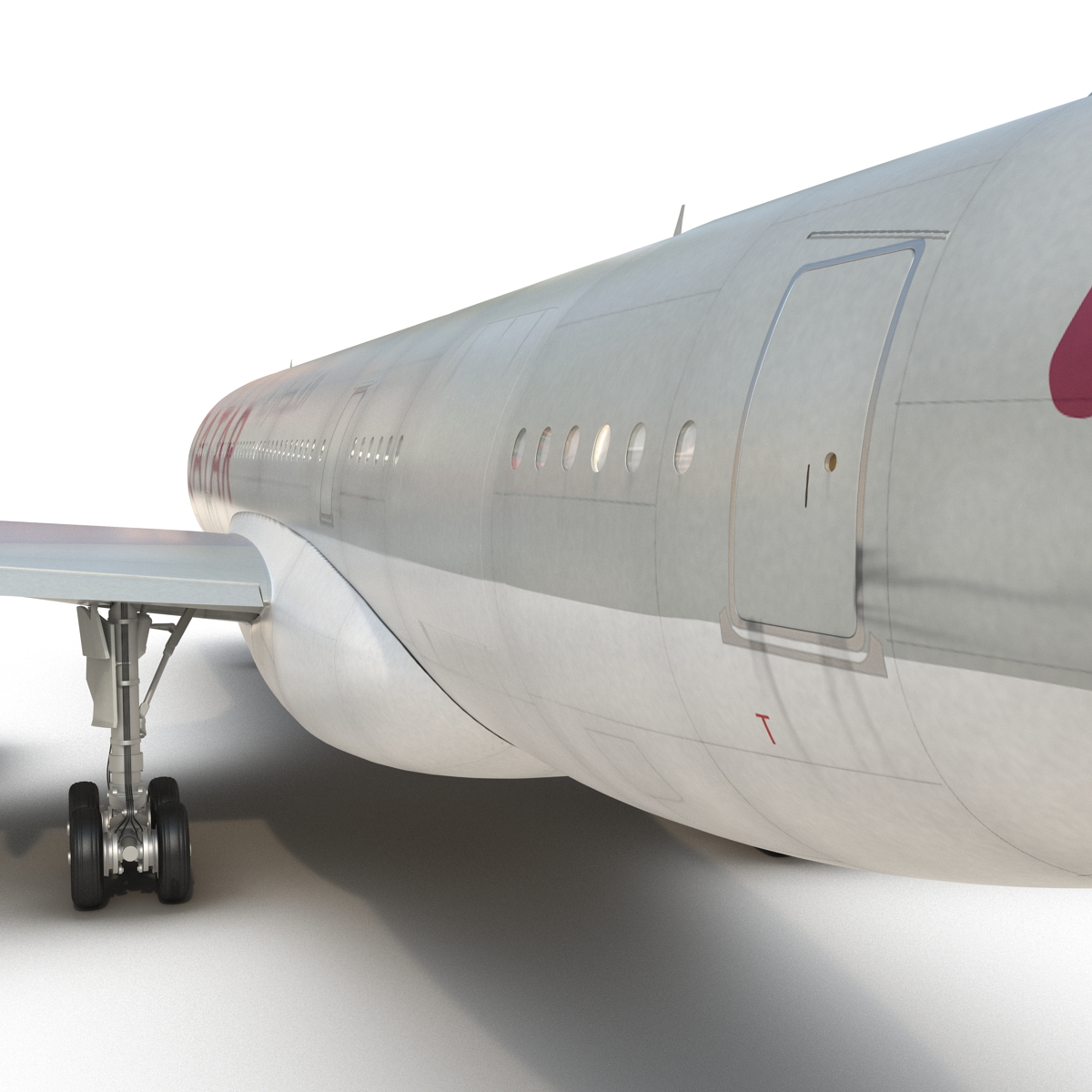 3D Airbus A330 P2F Qatar