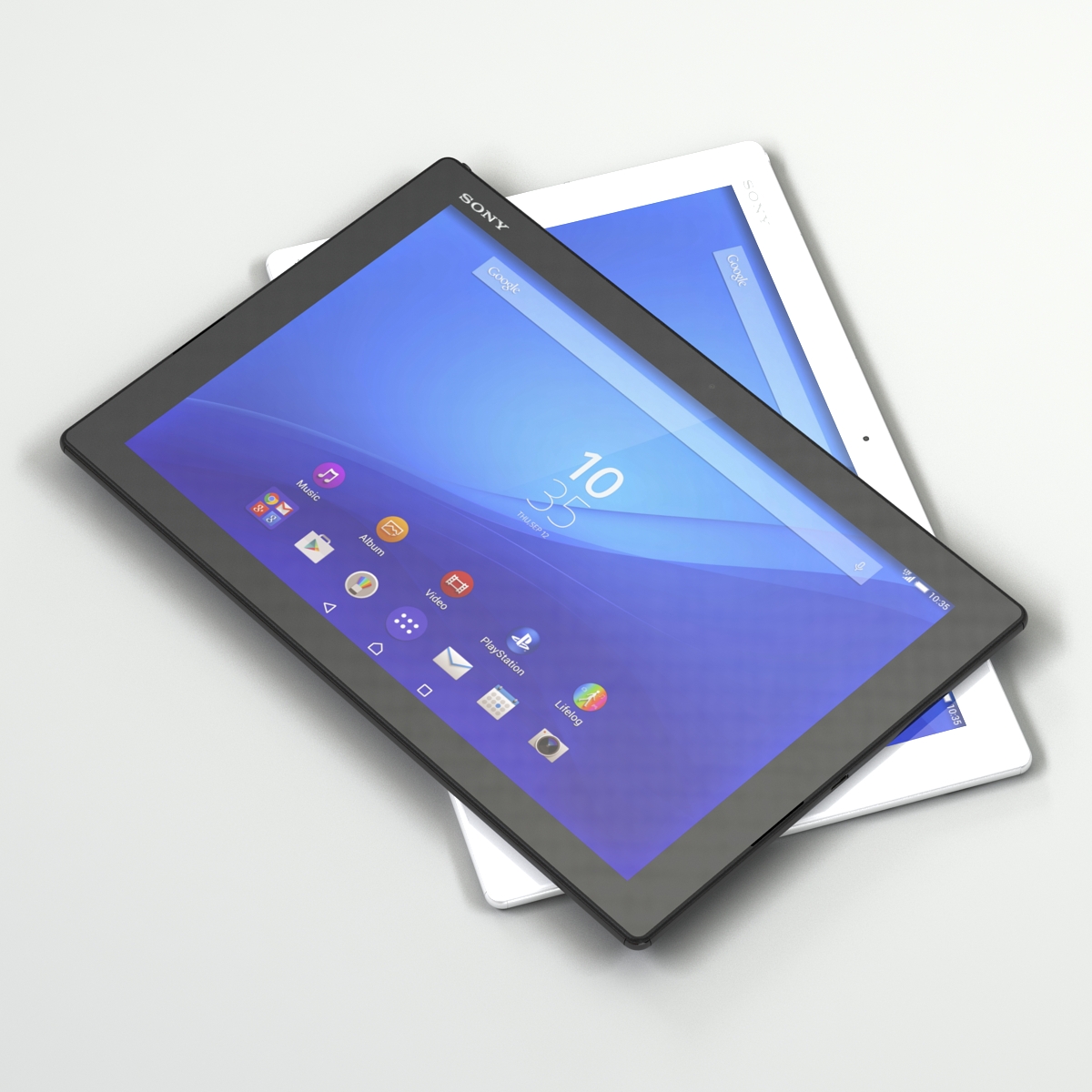 3D model Sony Xperia Z4 Tablet Set