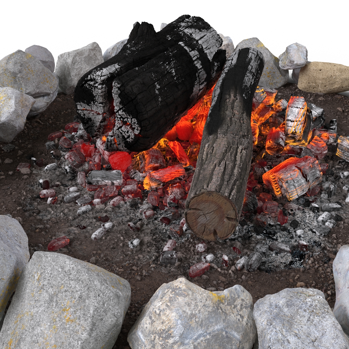 Campfire Pit 3D