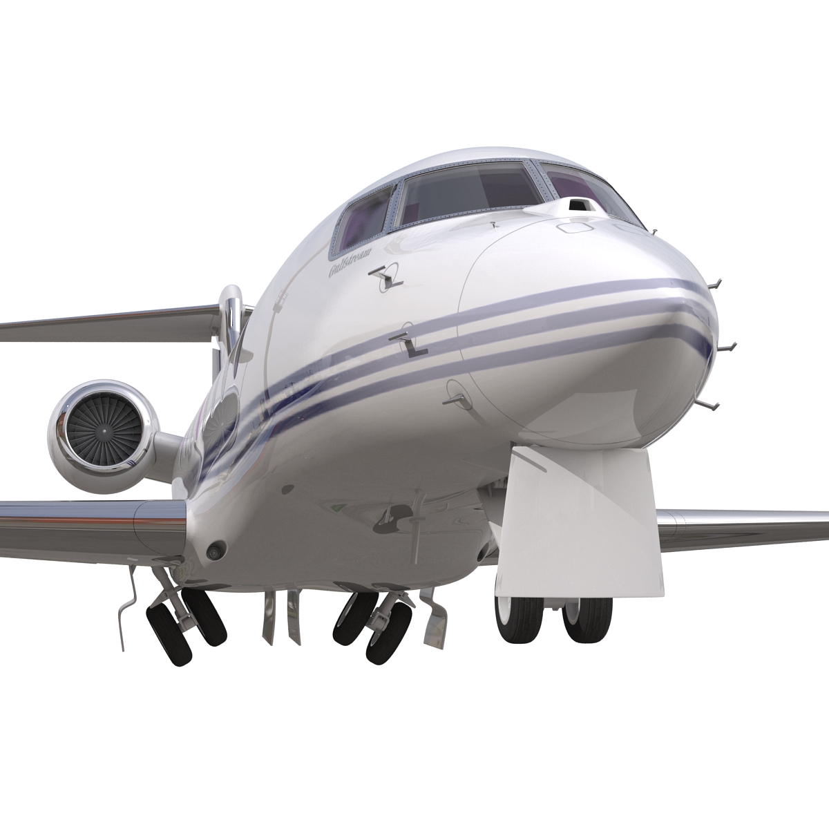 Gulfstream G650 Rigged 2 3D model