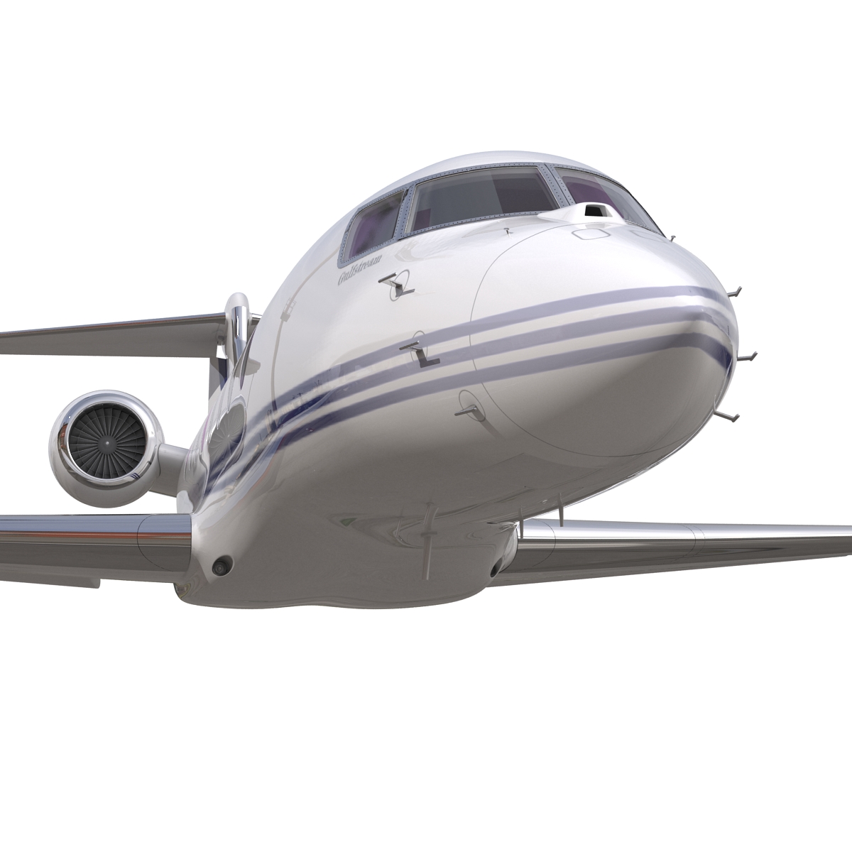 Gulfstream G650 Rigged 2 3D model