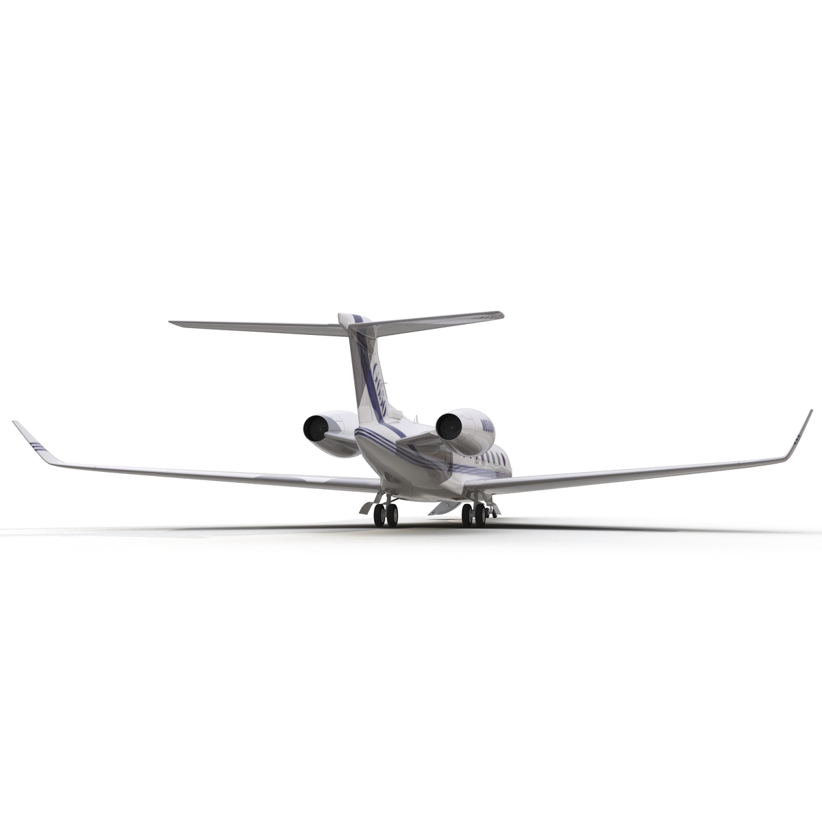 Gulfstream G650 Rigged 2 3D model