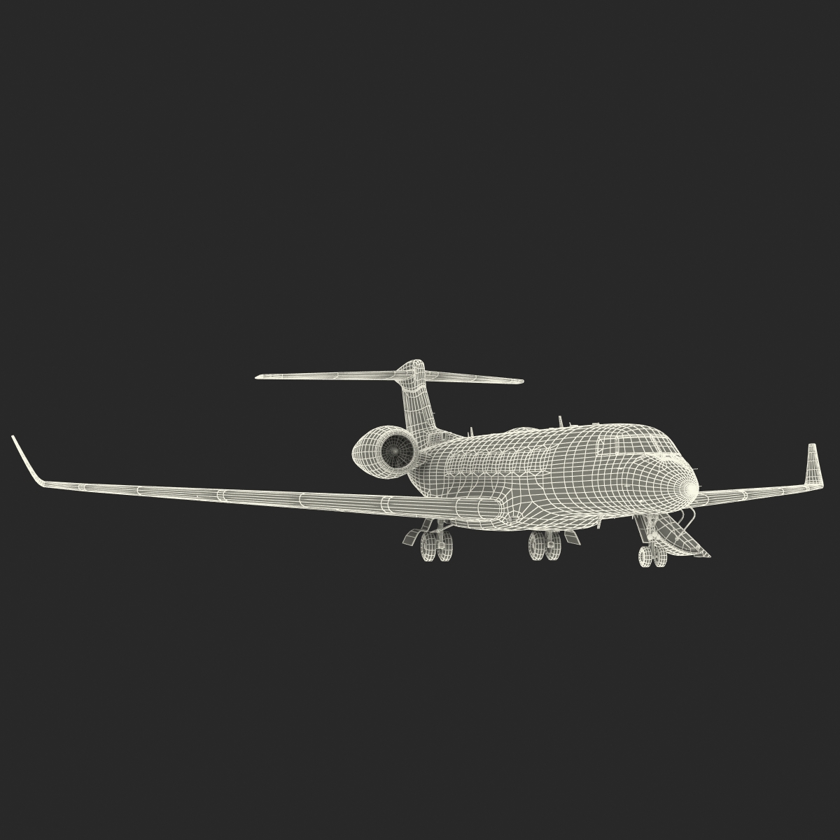 Gulfstream G650 Rigged 2 3D model