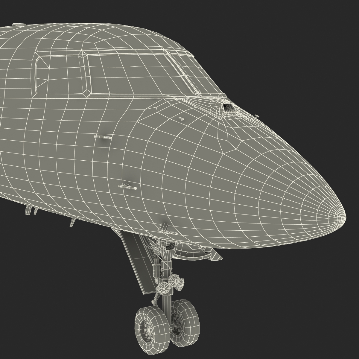 Gulfstream G650 Rigged 2 3D model