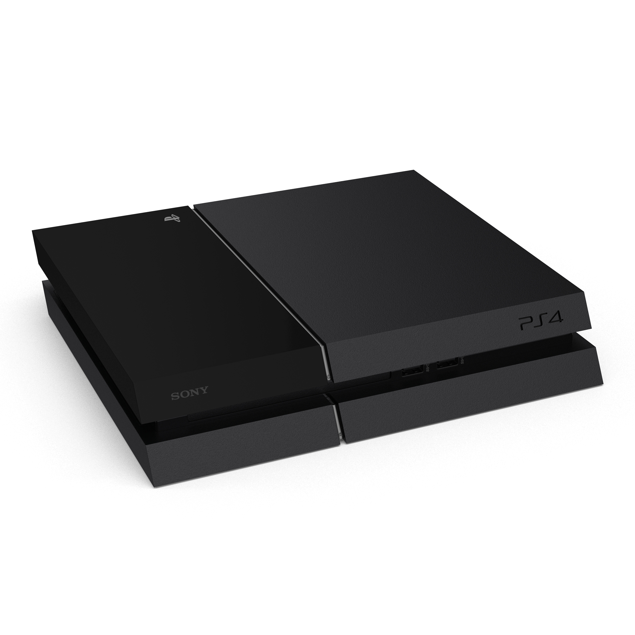 3D Sony PlayStation 4 model