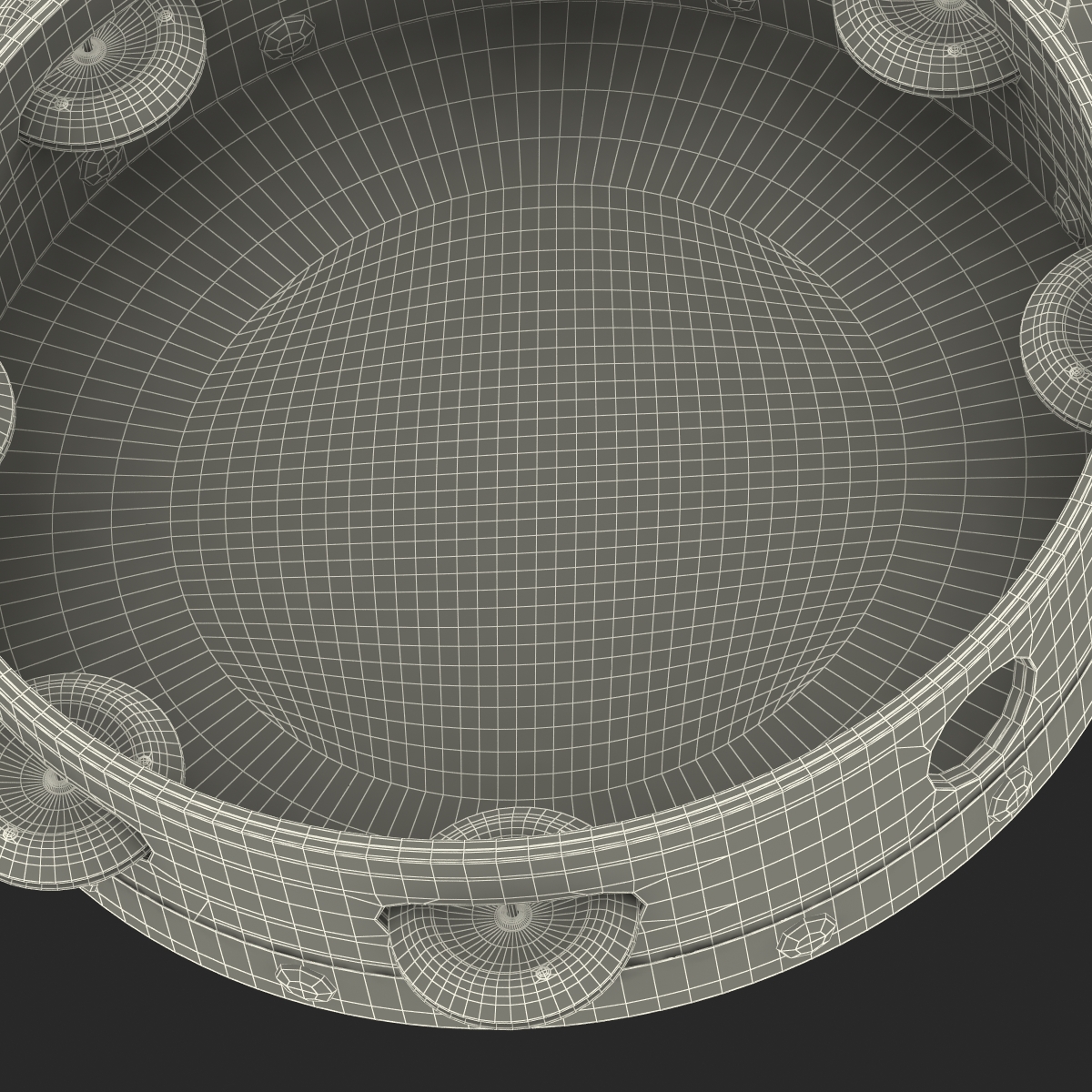 3D Orchestral Tambourine