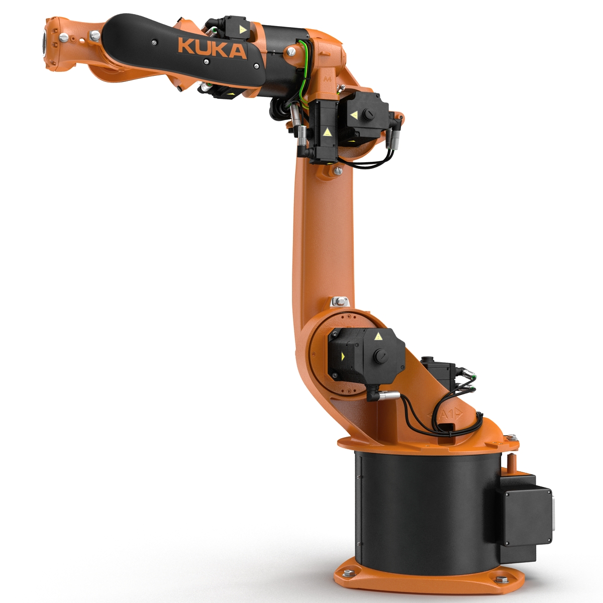 3D Kuka Robot KR 16 arc HW model