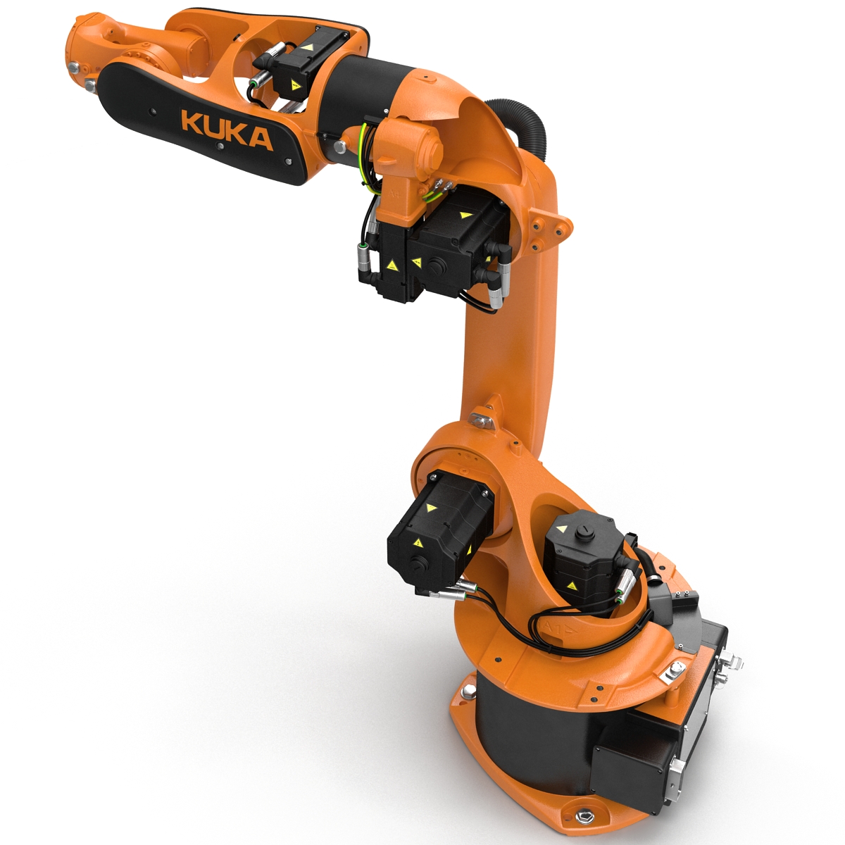 3D Kuka Robot KR 16 arc HW model