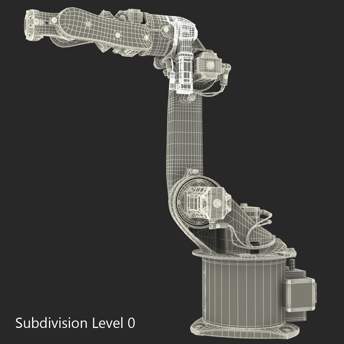 3D Kuka Robot KR 16 arc HW model